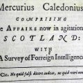 Mercurius Caledonius的标题和座右铭（SP Coll BD1-C.54）