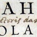 从Tycho Brahe的TitlePage（Vol 1）的细节（SP Coll Hunterian R.5.17-18）