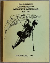 Glasgow University Mountaineering Club Journal 1971, UGC190/1/3