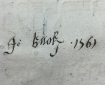 “乔。诺克1561”——约翰·诺克斯的签名?(尤英大学Sp . dr . b.5