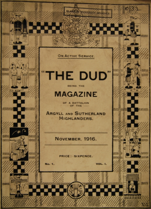 "The Dud", Vol. 1, Issue 1, November 1916. DC 32/10/32